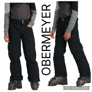 (R0) OBERMEYER PARKER SNOW PANTS - BOYS, size S/8 years